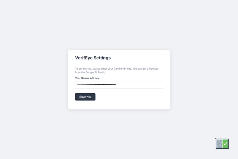 VerifEye: AI Image Detector – screenshot 1