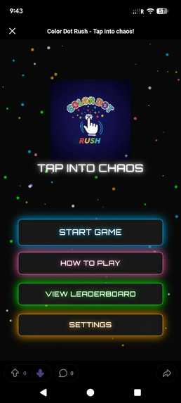 Color Dot Rush – screenshot 1