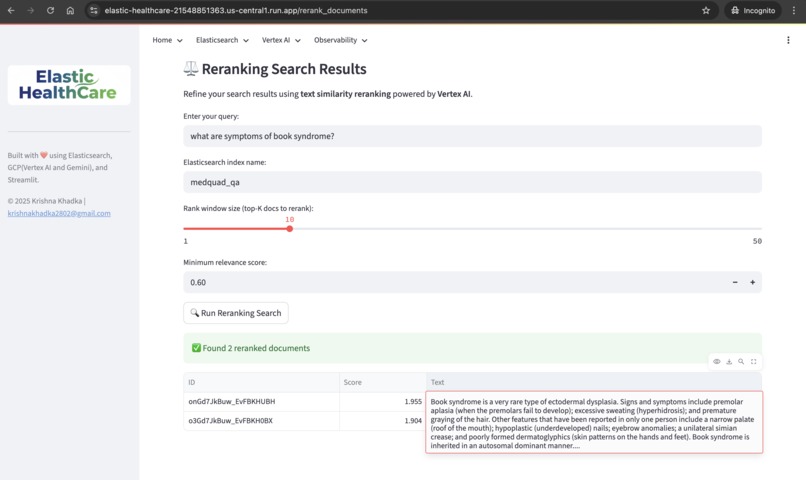 Elastic HealthCare – Verified Medical Responses – screenshot 4