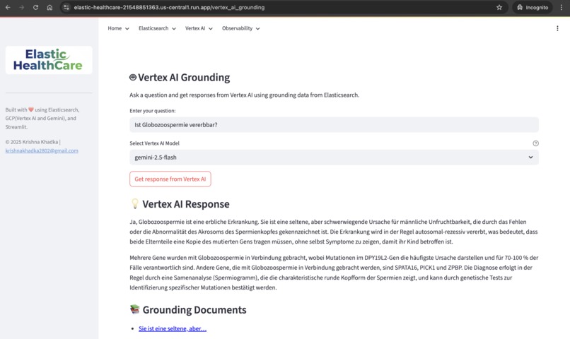 Elastic HealthCare – Verified Medical Responses – screenshot 5