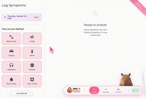 When I'm Sick – screenshot 1