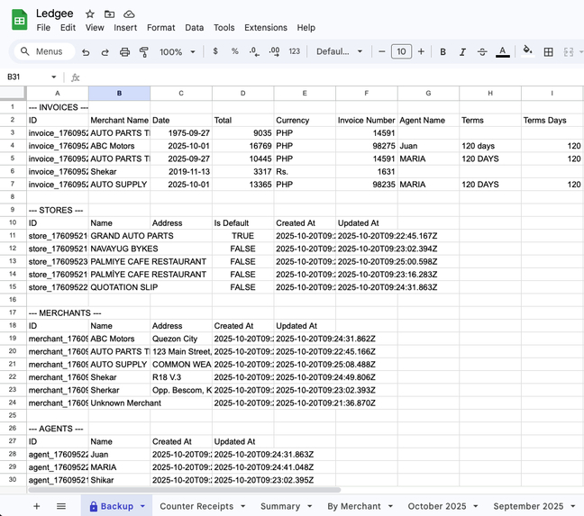 Ledgee – screenshot 5