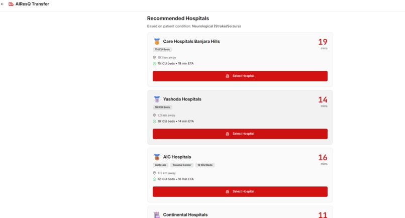 ResQTransfer — AI-Powered Smart File Transfer System – screenshot 2