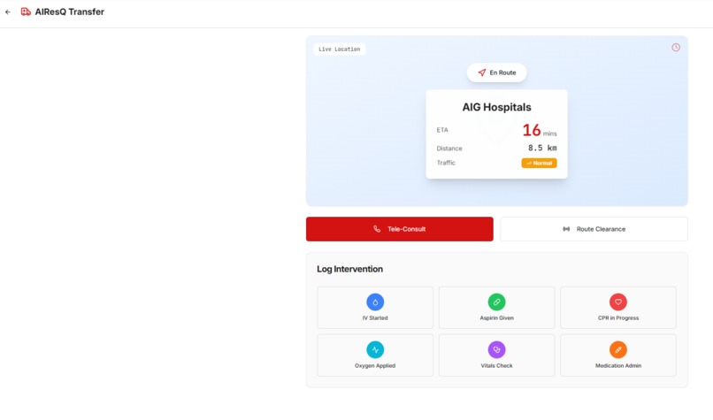 ResQTransfer — AI-Powered Smart File Transfer System – screenshot 3