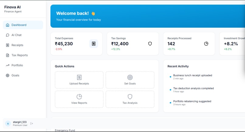 Finova – screenshot 1