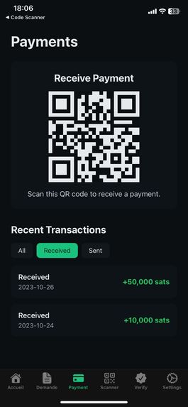 DioteKo-Certificats Administratifs Sécurisés BTC-Lightning – screenshot 5