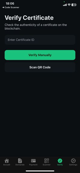 DioteKo-Certificats Administratifs Sécurisés BTC-Lightning – screenshot 8