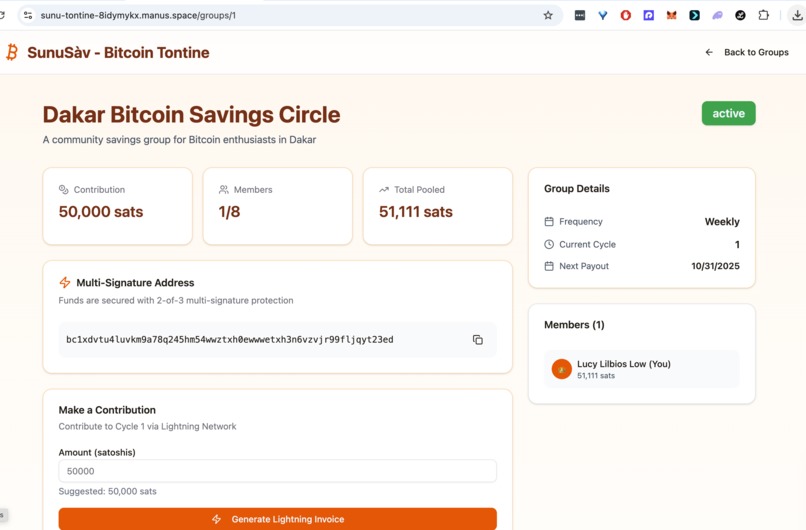 SunuSàv — Our Savings, Our Future – screenshot 3