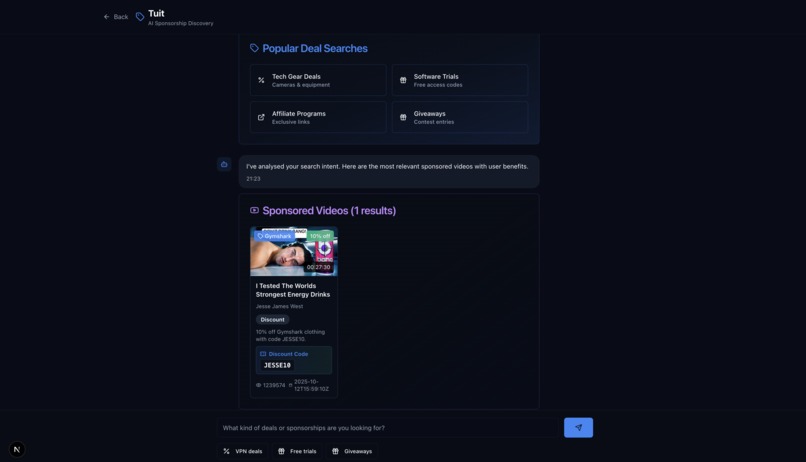 Tuit – screenshot 2