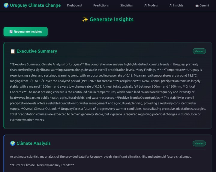 Uruguay climate change challenge – screenshot 3