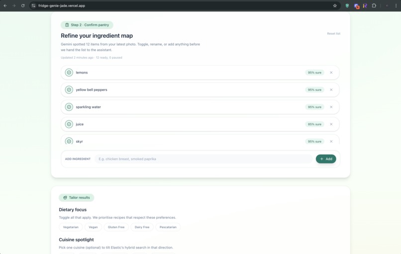 Fridge Genie – screenshot 1