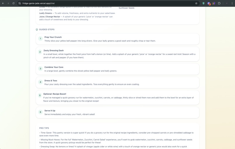 Fridge Genie – screenshot 2