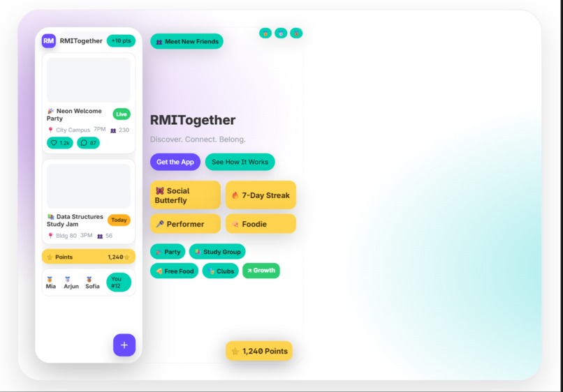 RMITogether – screenshot 1
