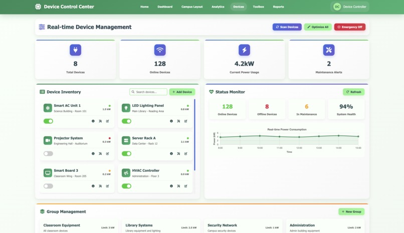 EcoSmart Campus – screenshot 7