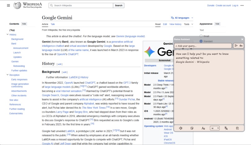Naina - Assistant at your fingertips – screenshot 1