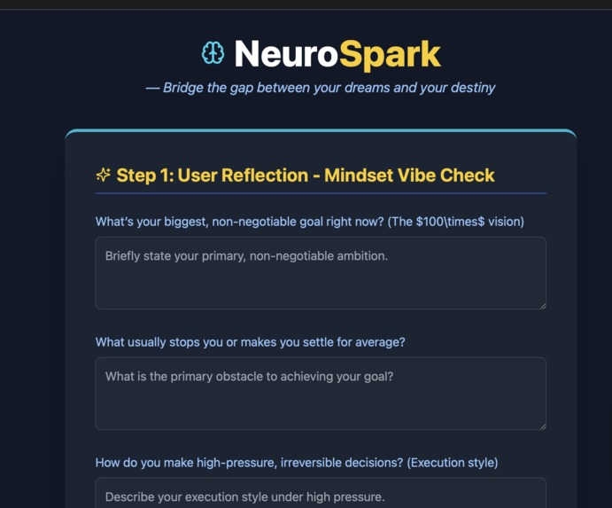 NeuroSpark – screenshot 2