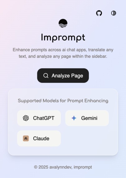 Imprompt – screenshot 1
