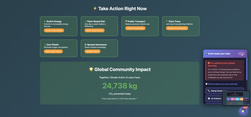  Climate Action AI - Climate Solutions – screenshot 4