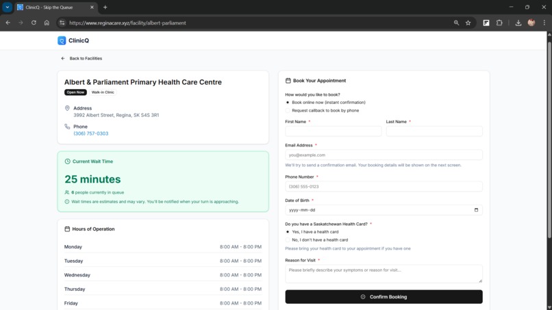 ClinicQ – screenshot 2