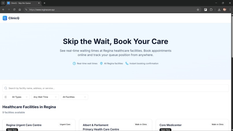 ClinicQ – screenshot 1