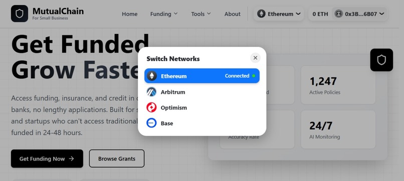 MutualChain – screenshot 2