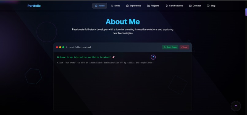 Stellar-Portfolio – screenshot 1