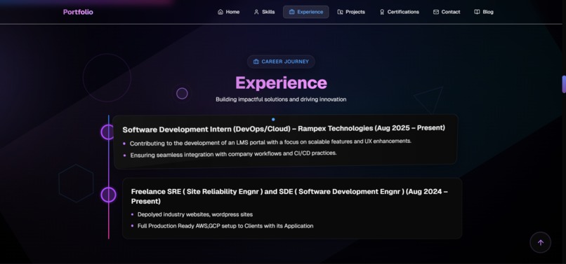 Stellar-Portfolio – screenshot 3