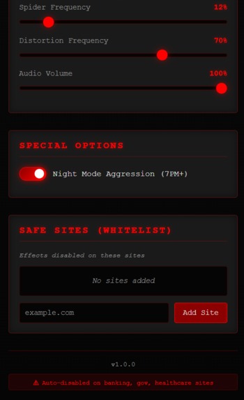Haunted Web – screenshot 2