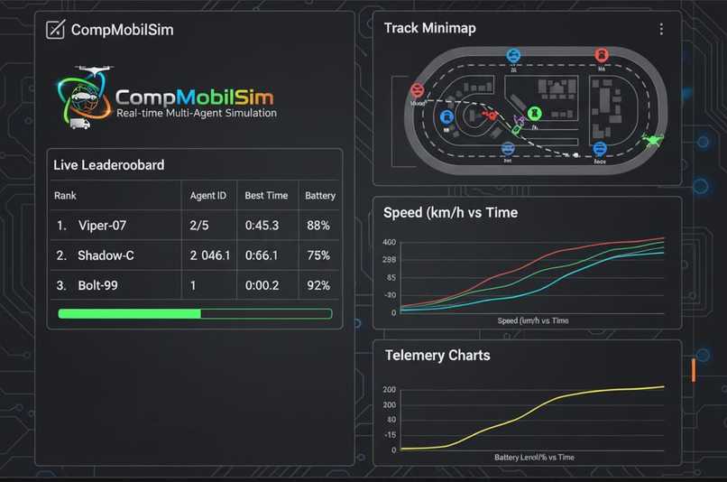 CompMobilSim:-- (Competitive Mobility Systems Simulator) – screenshot 2