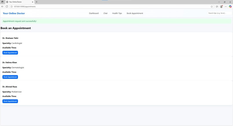 Your Online Doctor – screenshot 1