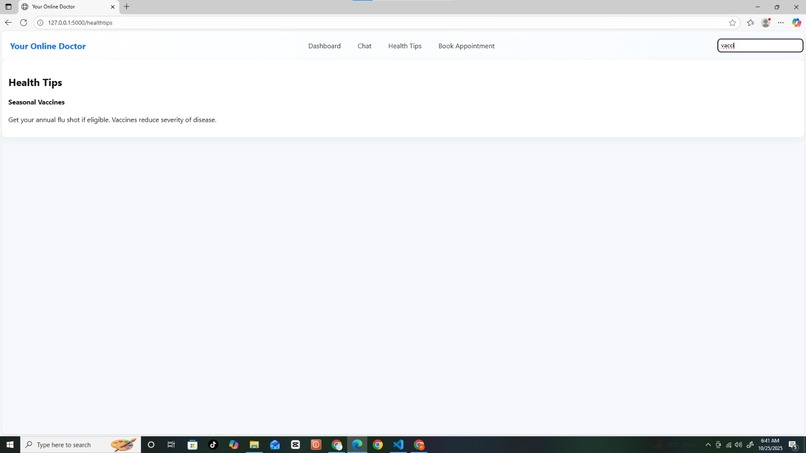 Your Online Doctor – screenshot 4