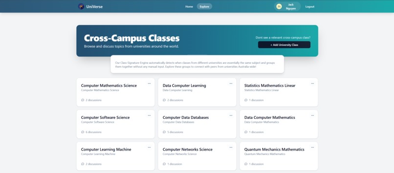 UniVerse – screenshot 1