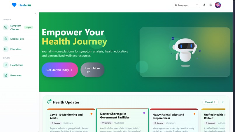 Healer AI – screenshot 1