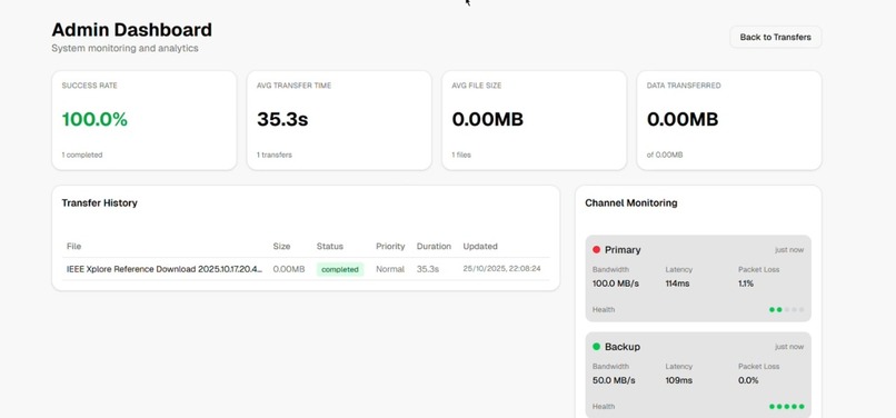 Lamok - Smart File Transfer System – screenshot 2