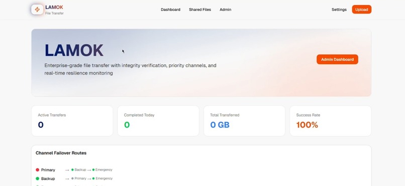 Lamok - Smart File Transfer System – screenshot 3