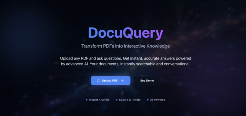 Docu query – screenshot 1