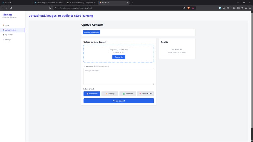 EDUMATE – screenshot 3