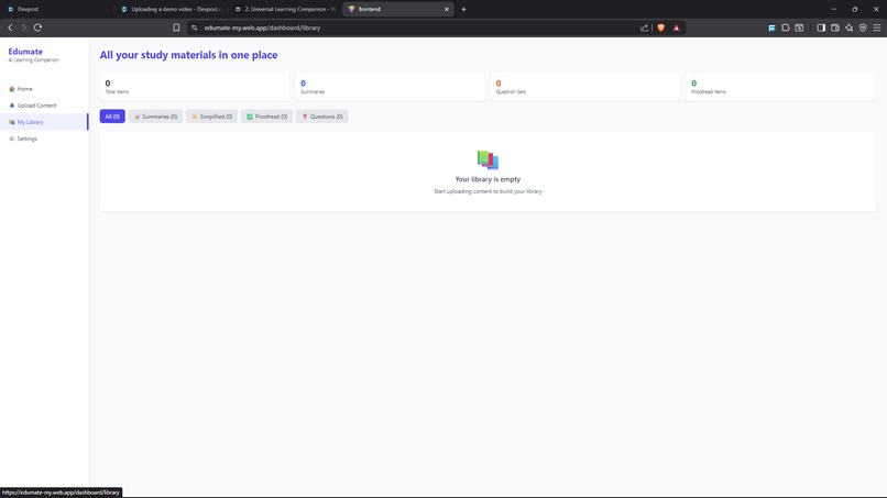 EDUMATE – screenshot 4