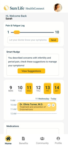 Sunlife UX Design Jam – screenshot 4