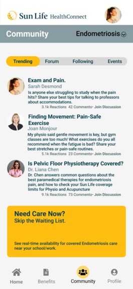 Sunlife UX Design Jam – screenshot 5
