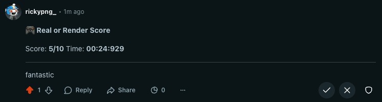 Real or Render – screenshot 7