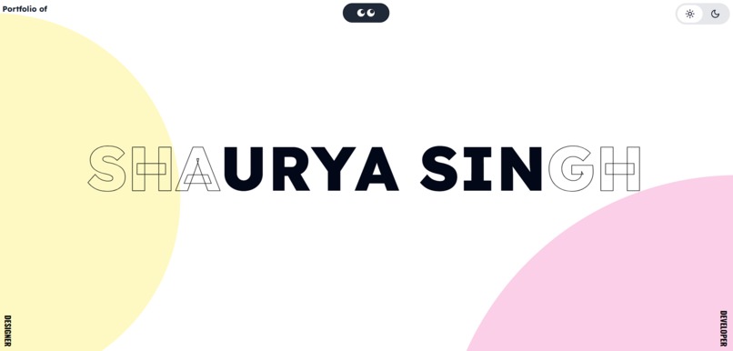 Shaurya Singh - Portfolio – screenshot 1