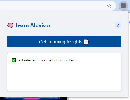 Learn AIdvisor – screenshot 2