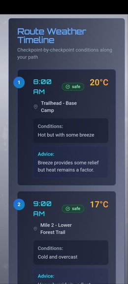 ChronoWeather – screenshot 1