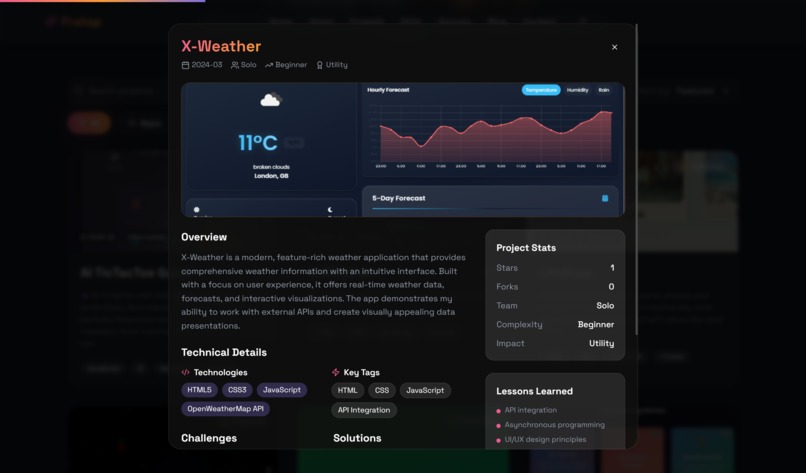 Pratap's Portfolio – screenshot 6