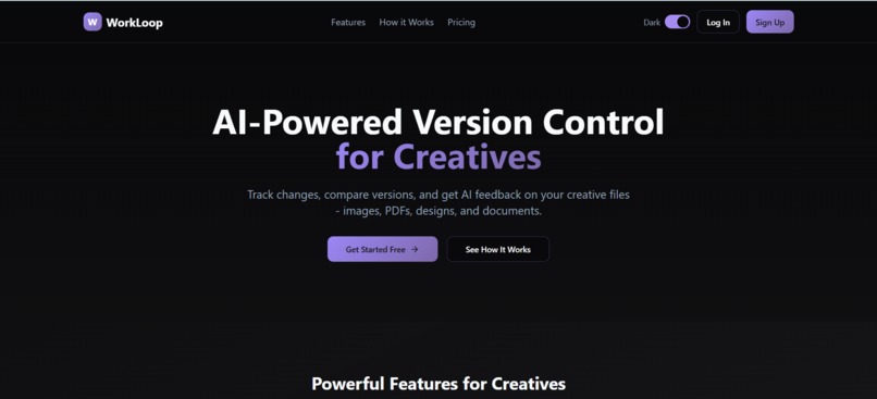 Workloop – screenshot 1