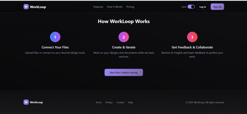 Workloop – screenshot 2