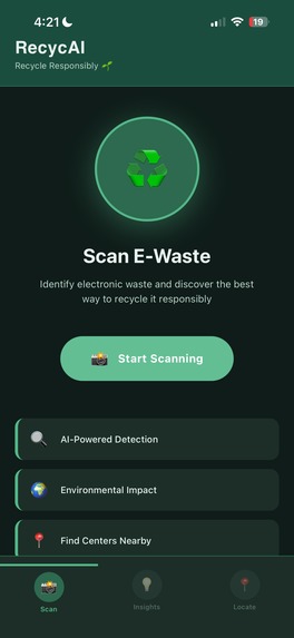 recycAI – screenshot 2
