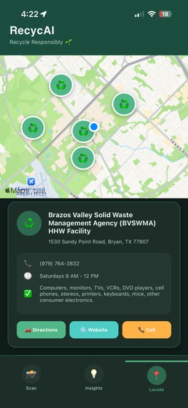 recycAI – screenshot 3