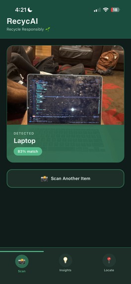 recycAI – screenshot 5